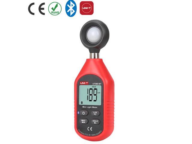 UNI-T UT383-BT Mini Light Meter LCD Display with Bluetooth iENV