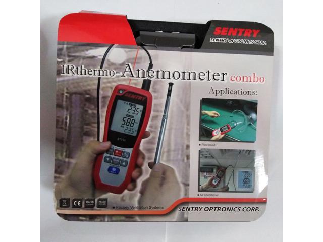 SENTRY ST-730 Environmental Testing IR Infrared Hot Wire Thermo Anemometer