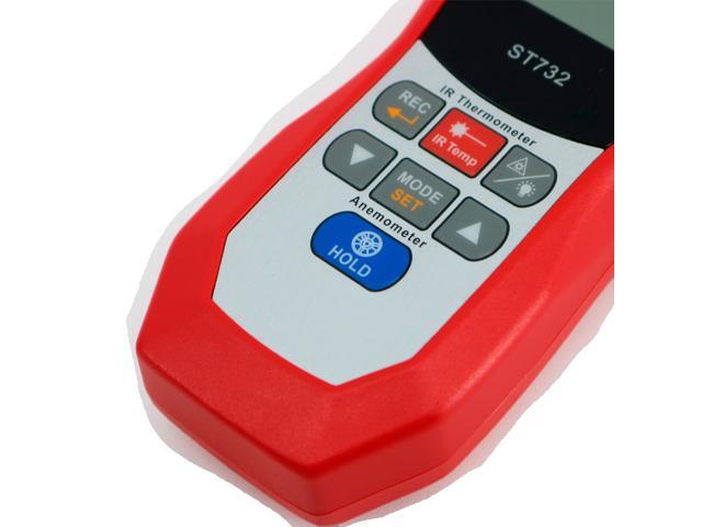 SENTRY ST-732 Hot Wire IR thermo-Anemometer Air Velocity Air Flow Temperatur