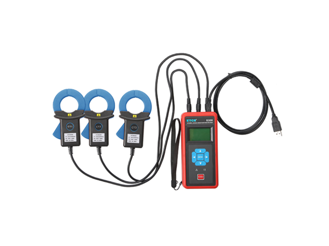 ETCR8300-040A Three Channel Clamp Leakage Current Monitoring