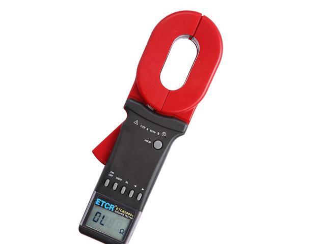 ETCR2000+ High Quality Clamp Earth Resistance Tester Mete Measures