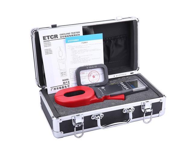 ETCR2000+ High Quality Clamp Earth Resistance Tester Mete Measures