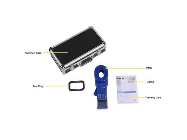 ETCR2000B+ Non-Contact Grounding Resistance Online Detector 0.01O~200O