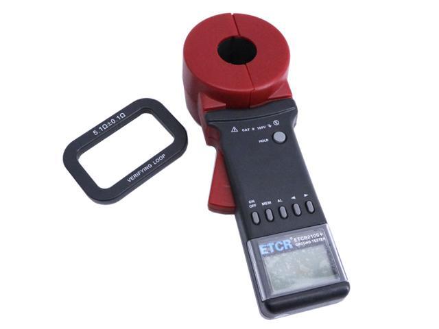 ETCR2100A+ Digital Clamp On Ground Earth Resistance Tester Meter