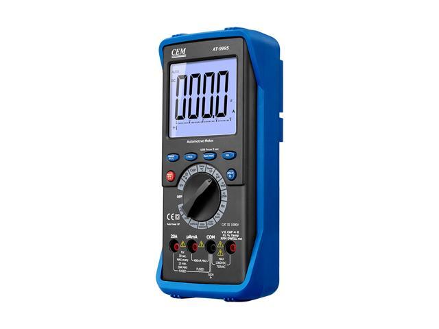 CEM AT-9995 Professional Automotive DMM with USB Interface LCD Display
