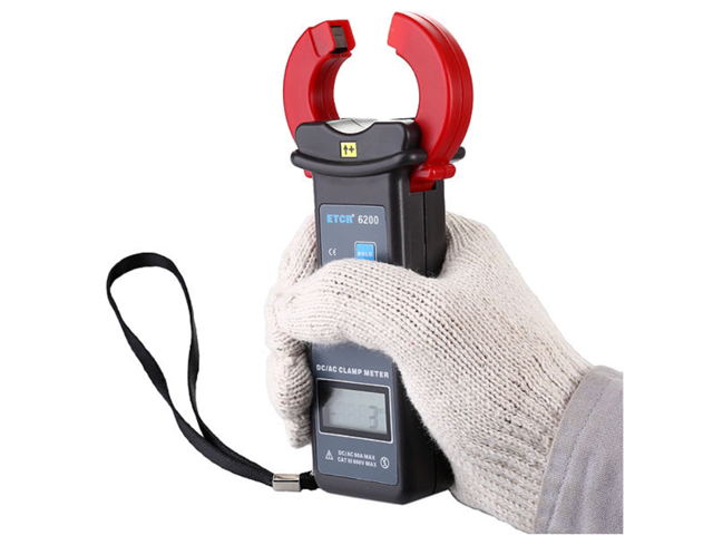 ETCR6200 AC/DC Leakage Current Clamp Meter 0mA~60.0A AC/DC NEW