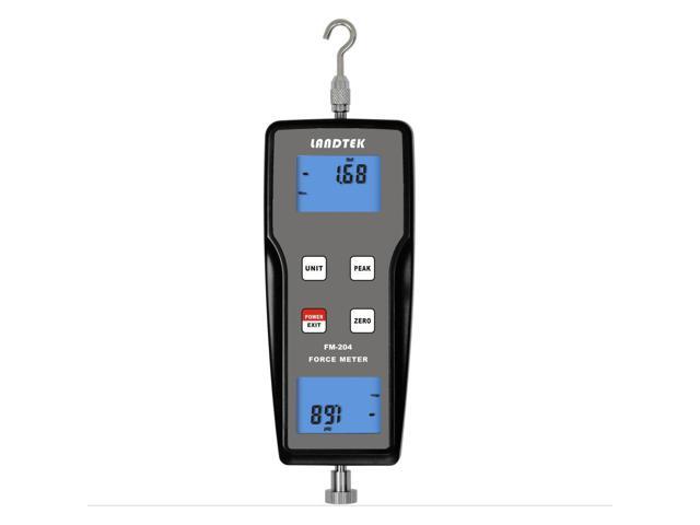 LANDTEK FM-204 Split Digital Push Pull Force Gauge Tester Meter External Sensor