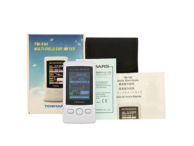 TENMARS TM-190 Multi-Field EMF RF Gauss Meter - Up to 3.5GHz