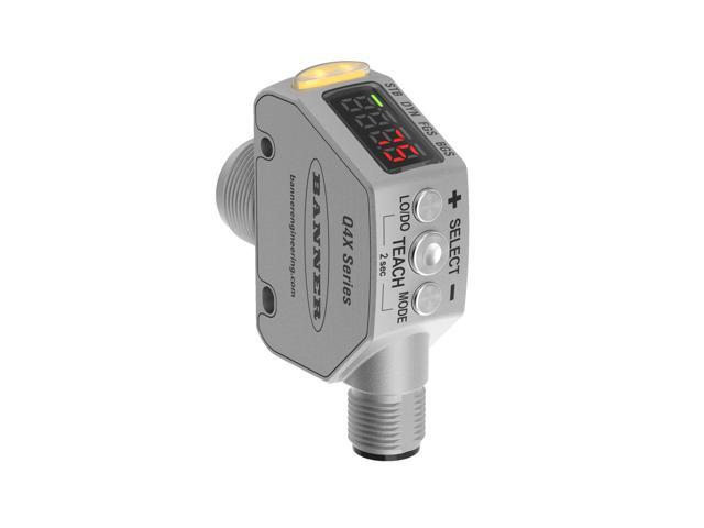 BANNER Q4XTBLAF300-Q8 10-30VDC Rugged Distance Laser Sensor Range 300mm