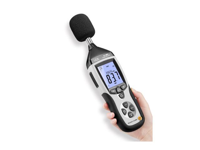 CEM DT-8851 Digital Sound Noise dB Meter Data Logger PC USB Interface