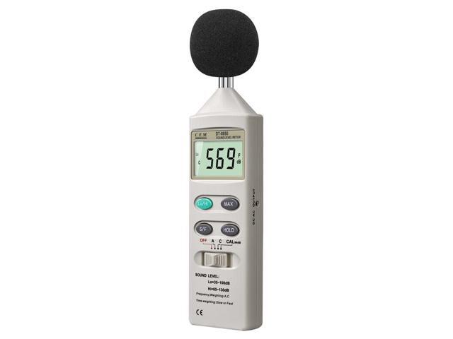 CEM DT-8850 Sound Level Meter 31.5Hz~8KHz High Performance
