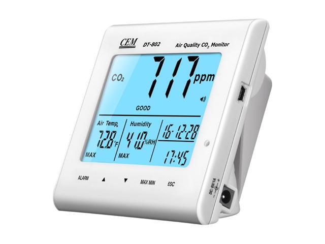 CEM DT-802 Desktop Indoor Air Quality CO2 Monitors