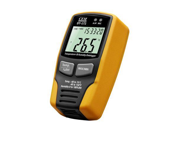 CEM DT-172 Temperature Humidity Hygrometer Data Logger with Display Monitor