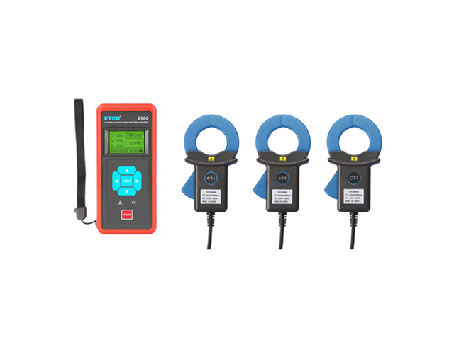 ETCR8300-040A Three Channel Clamp Leakage Current Monitoring