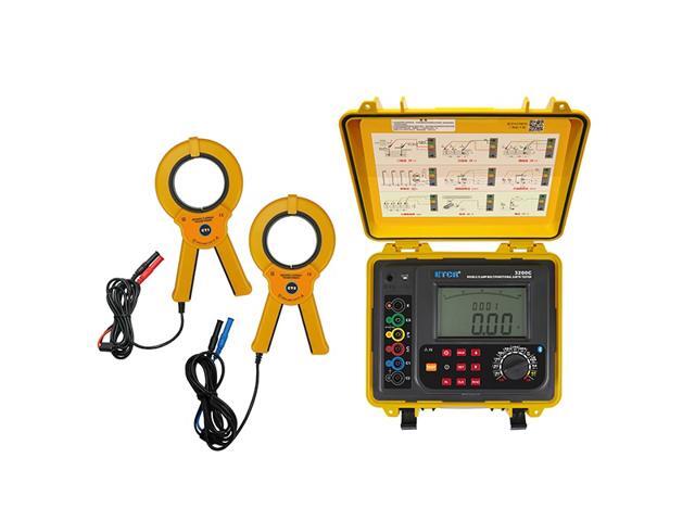 ETCR3200C Double Clamp Multi-function Earth Resistance Tester CT Size F70mm