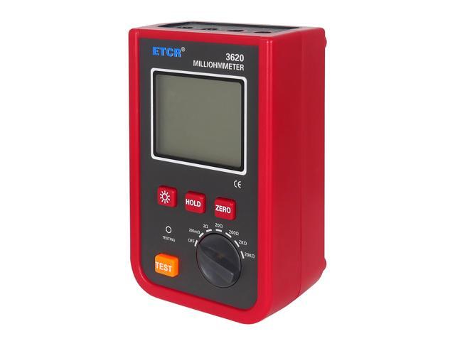 ETCR3620 Portable Milliohmmeter DC Low Value Resistance Tester