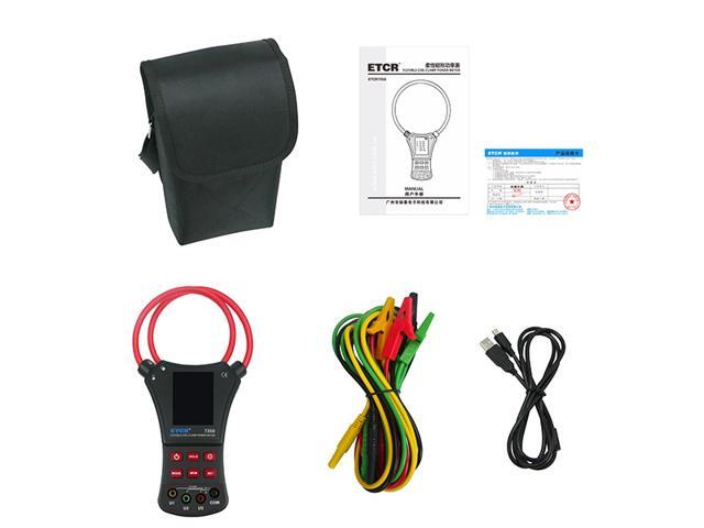 ETCR7350 Rogowski Coil/Flexible Coil Clamp Power Meter 0.0A~ 6000A
