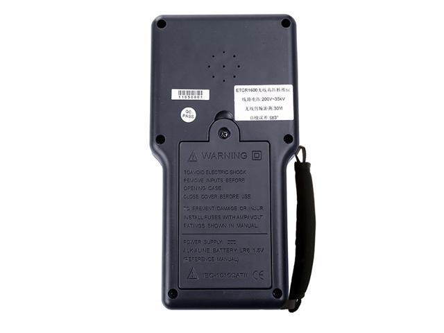 ETCR1600 Wireless High Voltage Phase Detector Phase Range 0.0°~360.0°