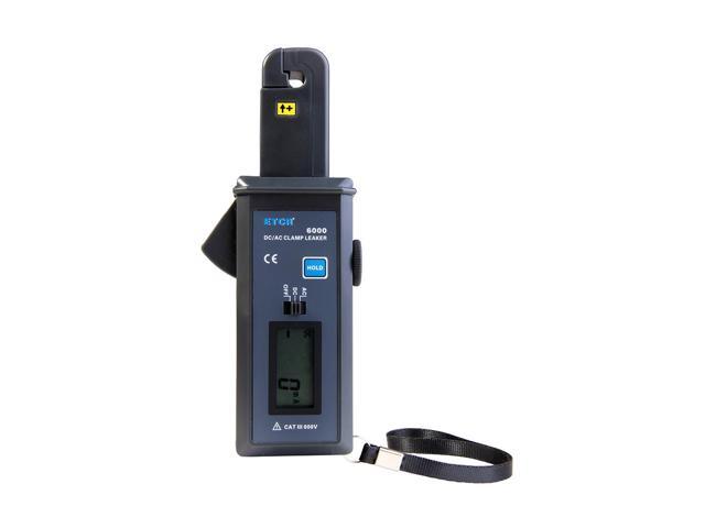 ETCR6000 AC/DC Clamp Leakage Current Meter 0mA~60.0A CT Size F7mm