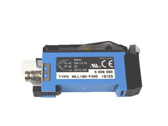 SICK WLL160-F420 Fiber Optic Switch,4-Pin,10 V DC .30 V DC,New