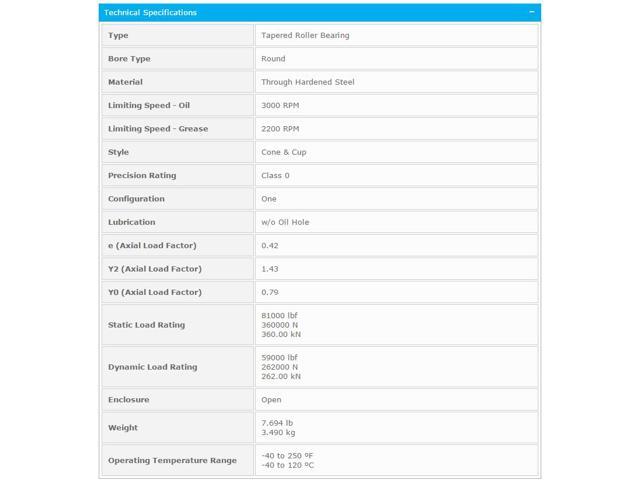 NTN 32218 Tapered Roller Bearing 90x160x34mm