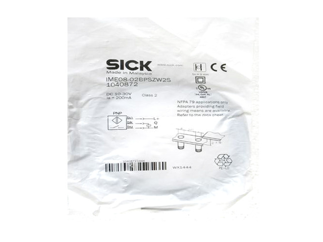 SICK IME08-02BPSZW2S Inductive Proximity Sensors,PNP,New