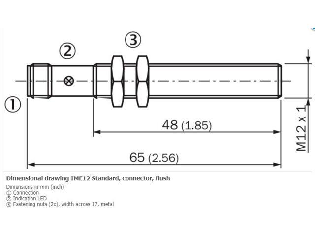 SICK IME12-04BNSZC0S Inductive Proximity Sensors,NPN,New