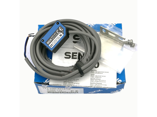 SICK WT100-N1412 Photoelectric proximity sensor,NPN New