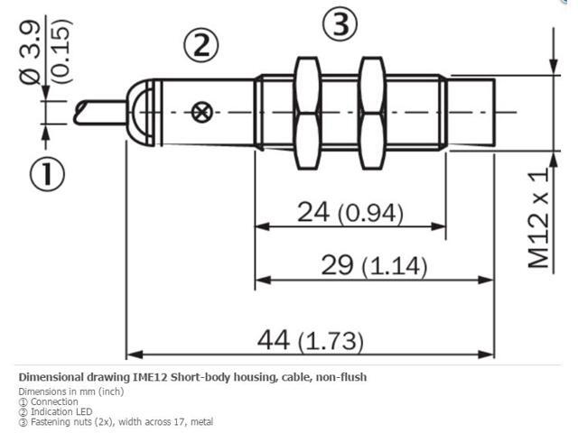 SICK IME12-04NPSZU2K NPN Inductive proximity sensors ,PNP,New