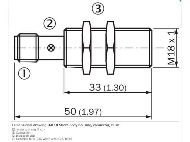 SICK IME18-05BNSZC0K Inductive proximity sensors ,NPN,New