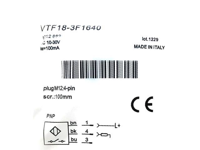 SICK VTF18-3F1640 Photoelectric proximity sensor,PNP,New
