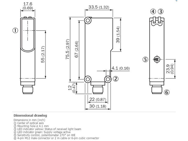 SICK WL18-3P430 Small Photoelectric Sensors PNP,New