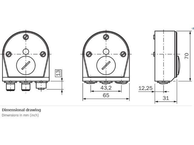 SICK AD-ATM60-KR2DN Accessories Adapters and Distributors New