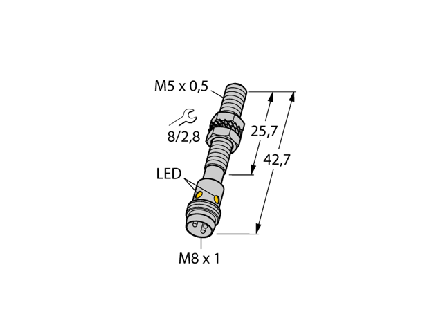 TURCK Bi1-EG05-AN6X-V1331 4608740 Inductive sensor NPN