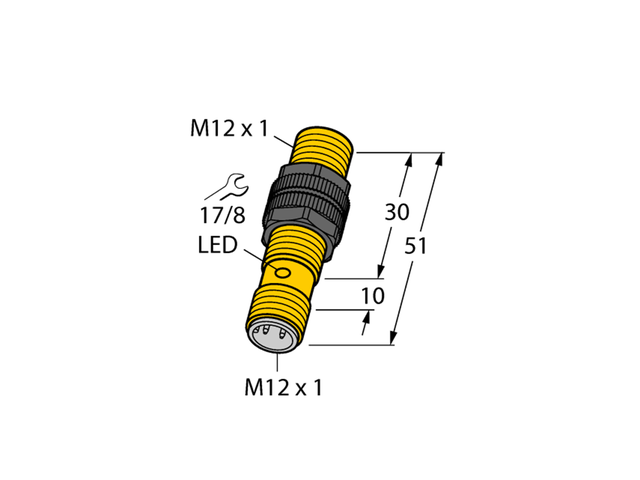 TURCK NI4-S12-AP6X-H1141 46522 Inductive sensor PNP