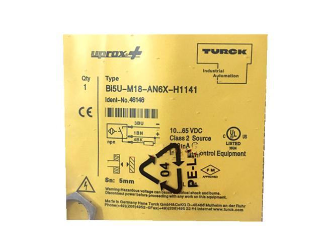 Photos - Other Power Tools Turck BI5U-M18-AN6X-H1141 1635150 Inductive sensor NPN 
