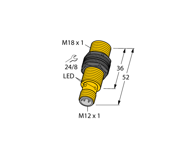 TURCK BI5U-S18-AP6X-H1141 1635600 Inductive sensor PNP