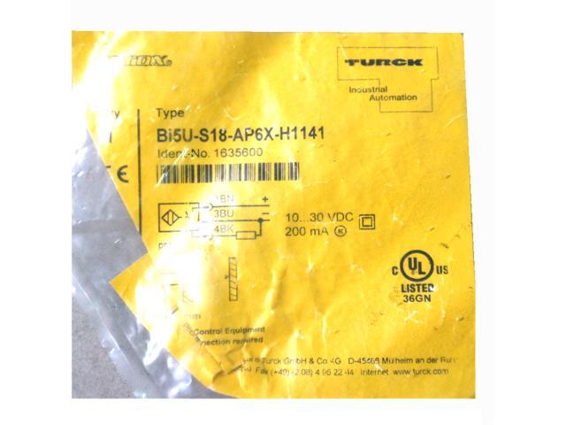 TURCK BI5U-S18-AP6X-H1141 1635600 Inductive sensor PNP