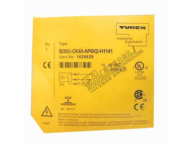 Photos - Other Power Tools Turck Bi30U-CK40-AP6X2-H1141 1625829 Inductive sensor PNP Bi30U-CK40-AP6X2 