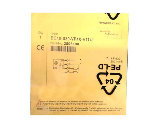 TURCK BC10-S30-VP4X-H1141 2506100 Inductive sensor PNP
