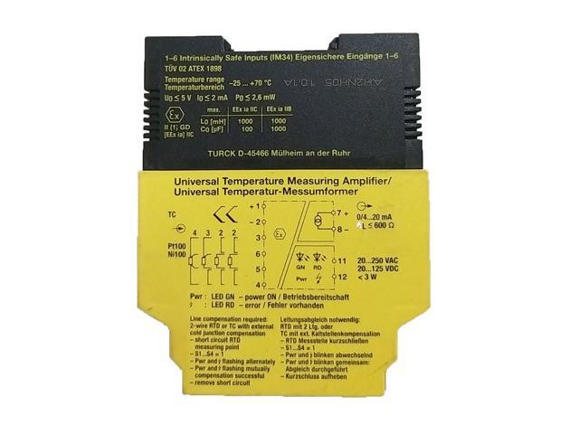 Photos - Other Power Tools Turck IM34-11EX-I 7506630 Temperature measuring amplifier 