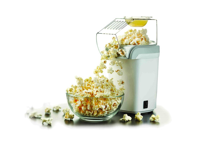 Hot Air Popcorn Maker White