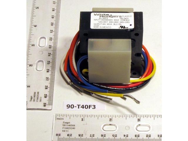 White-Rodgers Cls 2 Trnsfrmr,40VA,Open,Foot 90-T40F3