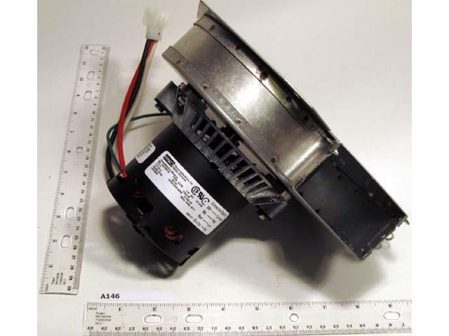 FASCO A146 Induced Draft Furnace Blower, 115, Aluminum Steel, 7 1/2 in H.