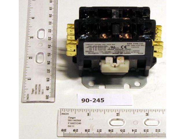 Emerson 2 Pole Definite Purpose Contactor, 120 VAC, 30 Amp
