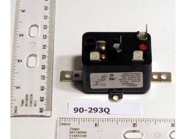 WHITE-RODGERS 90 293Q Relay,Fan,24 Vac