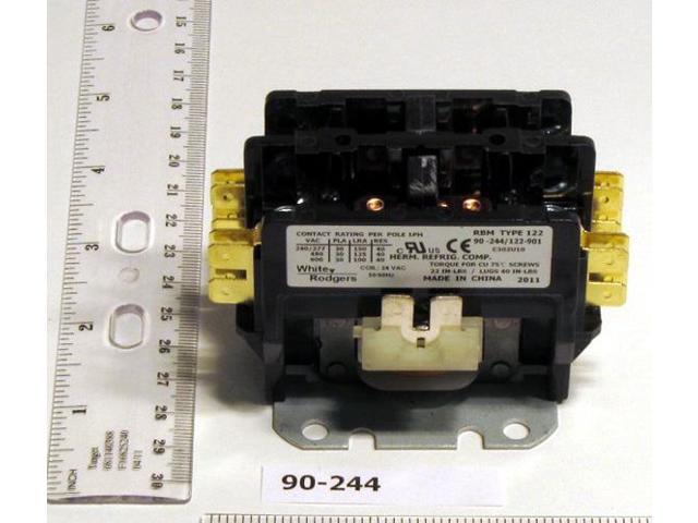 Emerson Two Pole Contractor, 24 VAC, 30 AMP