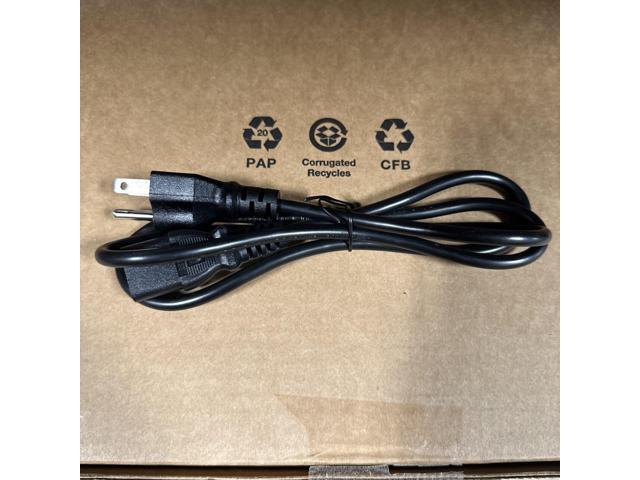 Universal PC Power Cord 3ft Black 3 connector to C13