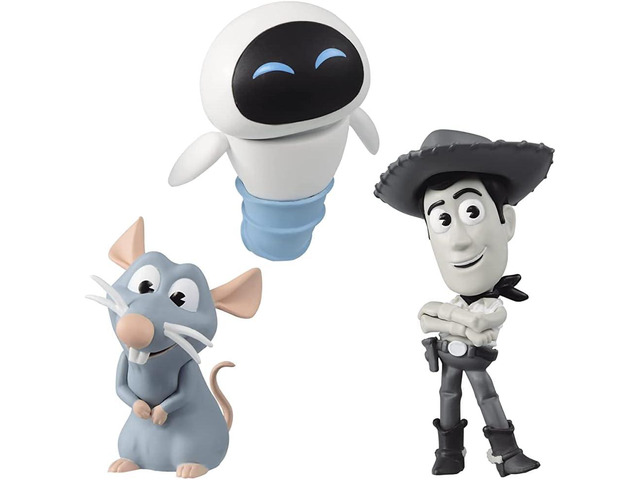 Banpresto 17452 Pixar Characters Pixar Fest Figure Collection vol.5 (Set of 3), Multicolor