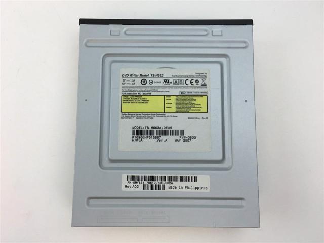 HP Toshiba Samsung 20x DVD-RW SATA Burner Optical Drive TS-H653 MY531 0MY531